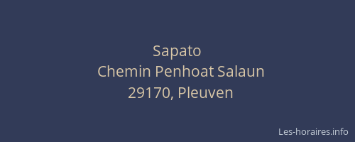 Sapato
