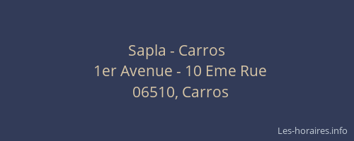 Sapla - Carros