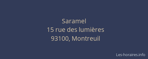 Saramel