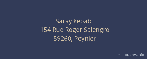 Saray kebab