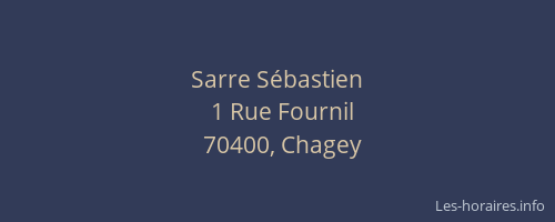 Sarre Sébastien