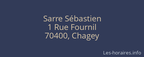 Sarre Sébastien