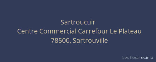 Sartroucuir