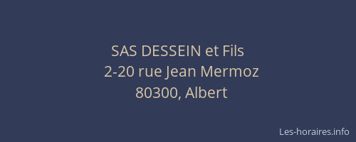 SAS DESSEIN et Fils