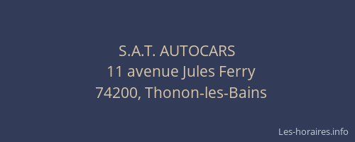 S.A.T. AUTOCARS
