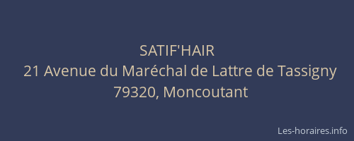 SATIF'HAIR