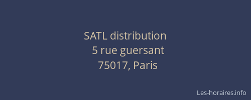 SATL distribution