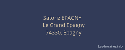 Satoriz EPAGNY