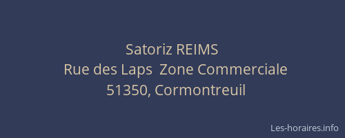 Satoriz REIMS