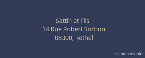Sattin et Fils