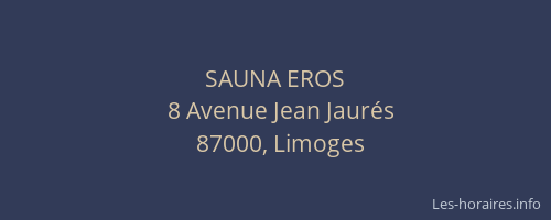 SAUNA EROS