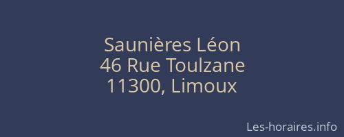 Saunières Léon