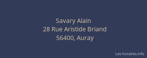 Savary Alain