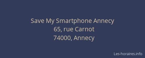 Save My Smartphone Annecy