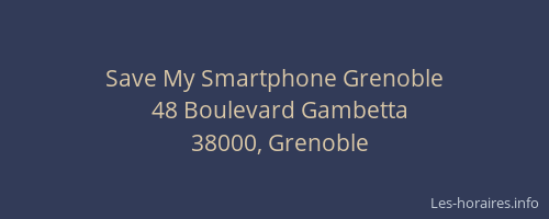 Save My Smartphone Grenoble