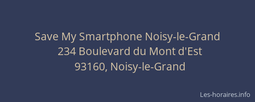 Save My Smartphone Noisy-le-Grand