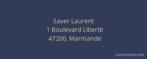Saver Laurent