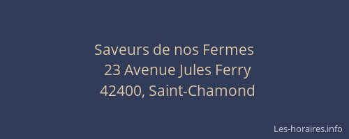 Saveurs de nos Fermes