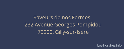 Saveurs de nos Fermes