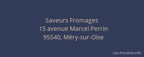 Saveurs Fromages