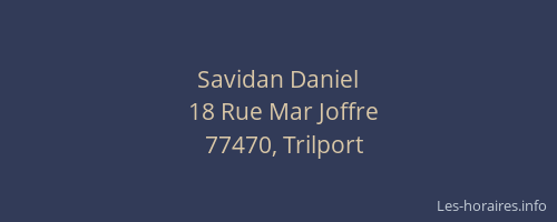 Savidan Daniel
