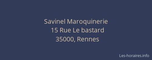 Savinel Maroquinerie