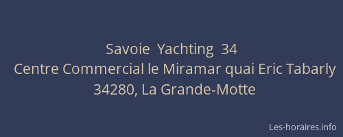 Savoie  Yachting  34