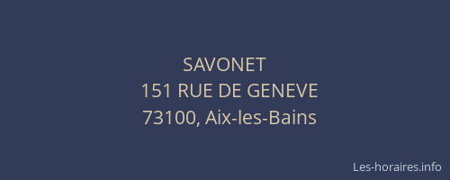 SAVONET