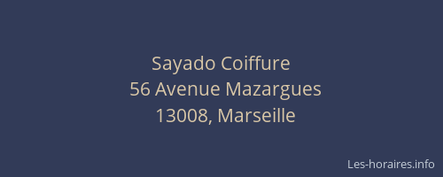 Sayado Coiffure