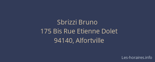 Sbrizzi Bruno