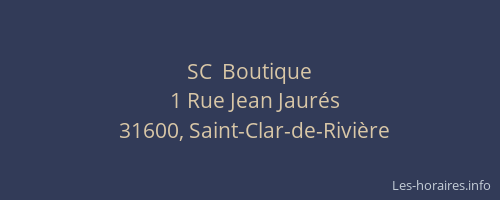 SC  Boutique