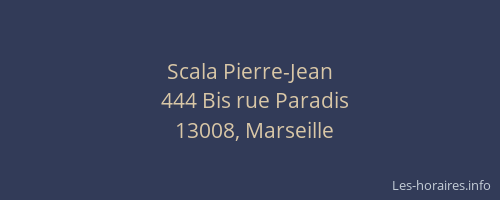 Scala Pierre-Jean