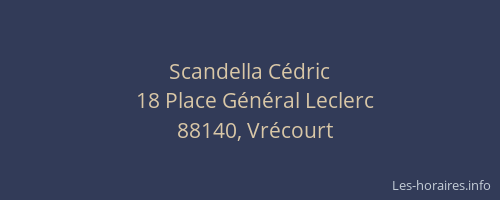 Scandella C&eacute;dric
