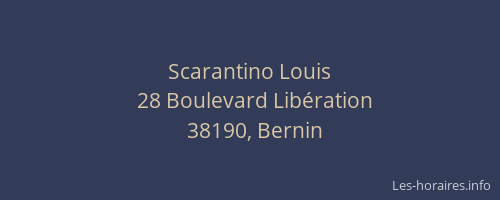 Scarantino Louis