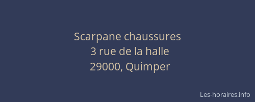 Scarpane chaussures