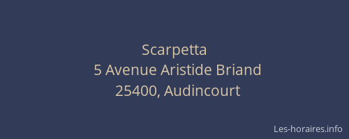 Scarpetta