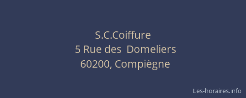 S.C.Coiffure