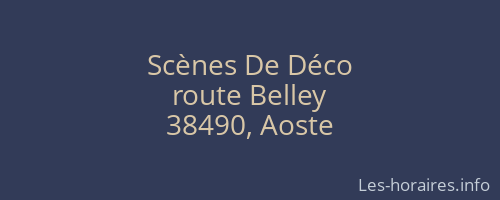 Scènes De Déco