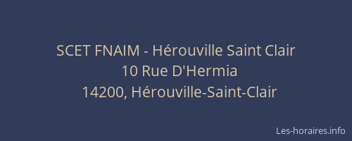 SCET FNAIM - Hérouville Saint Clair