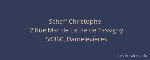 Schaff Christophe
