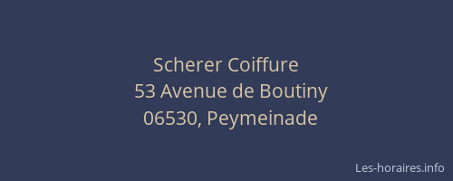 Scherer Coiffure