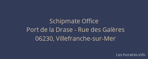 Schipmate Office