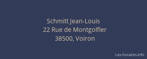 Schmitt Jean-Louis