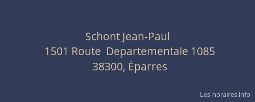 Schont Jean-Paul