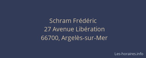Schram Frédéric