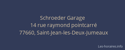 Schroeder Garage