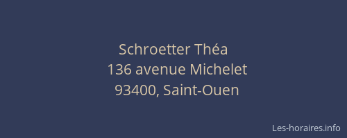 Schroetter Théa