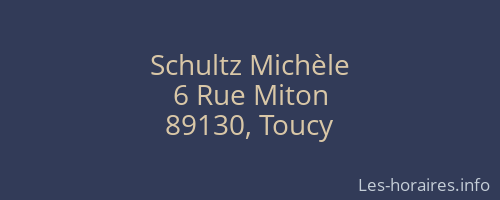 Schultz Michèle