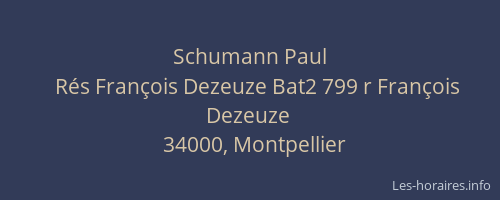 Schumann Paul