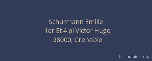 Schurmann Emilie